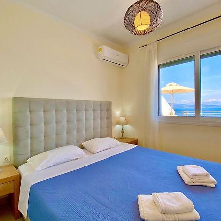 Luxury Villa Akti Barbati 2 With Private Pool By Dadovillas Pyrgi  Eksteriør bilde